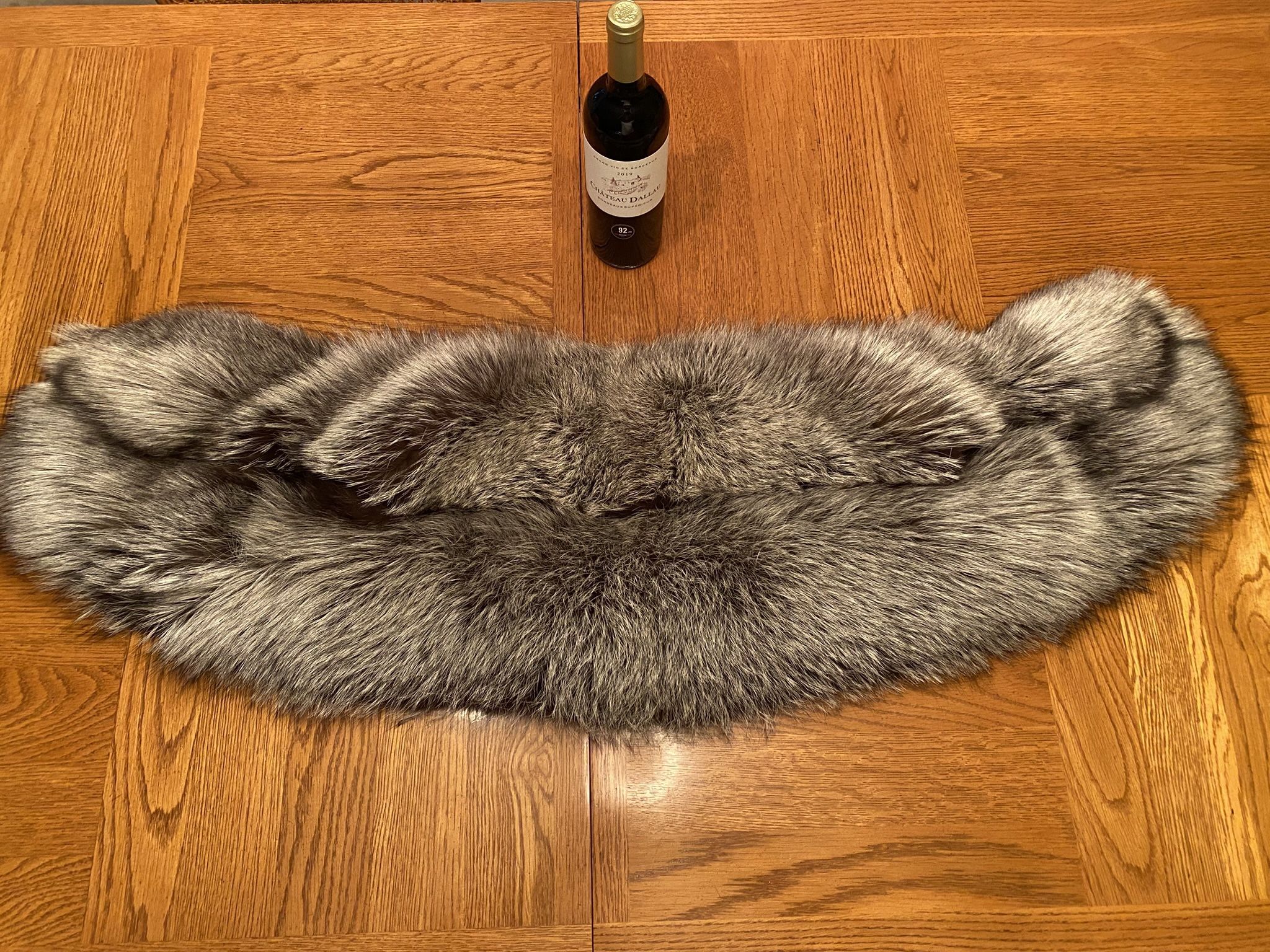 Genuine Silver Fox Stole