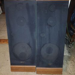 Perfect Pair Of Fisher Speakers Perfectly Working