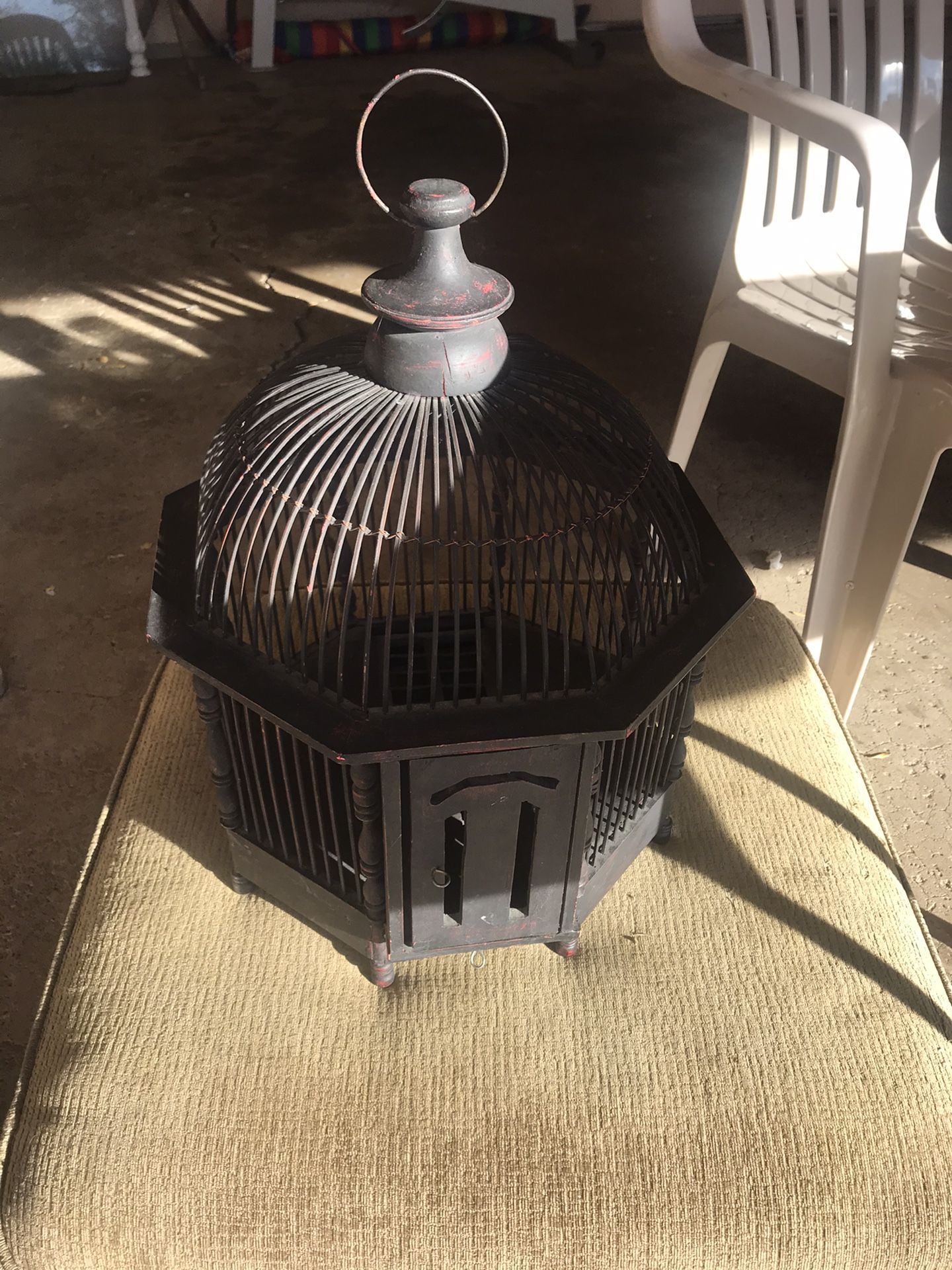 Vintage. Medium Bird cage