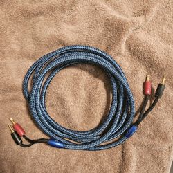 Audioquest Type 4  Cable w/ Banana Plugs 10 Feet - READ Description
