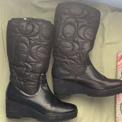COACH boots Authentic 