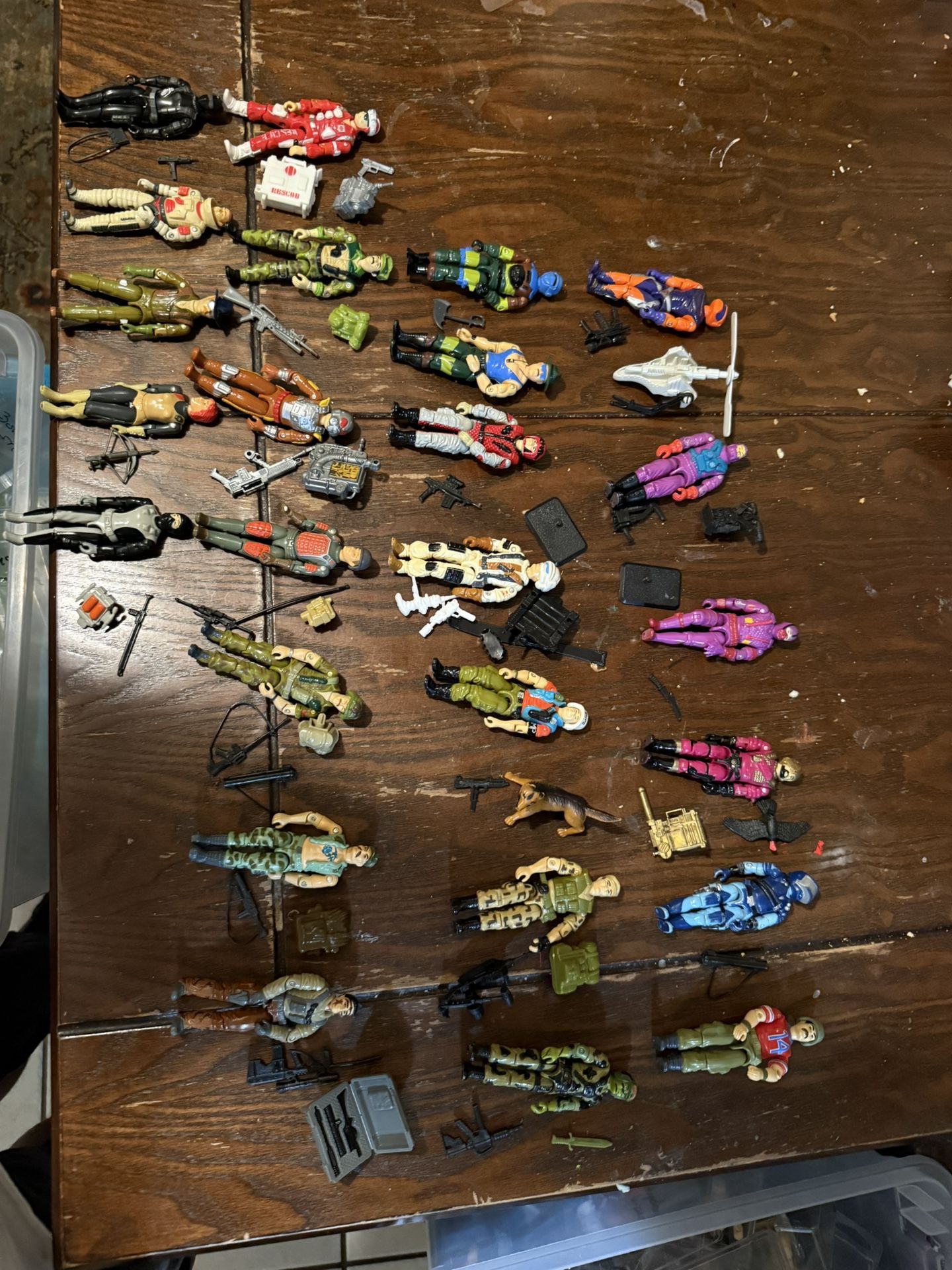 Gi Joes 80s Lot Great Shape
