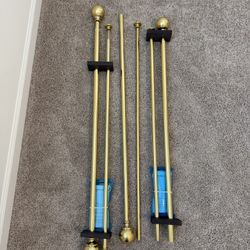 Curtain Rods (3 Sets)