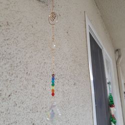 Handmade Feather Suncatchers