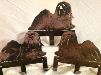 Lhasa Apso Dog Leash Holder