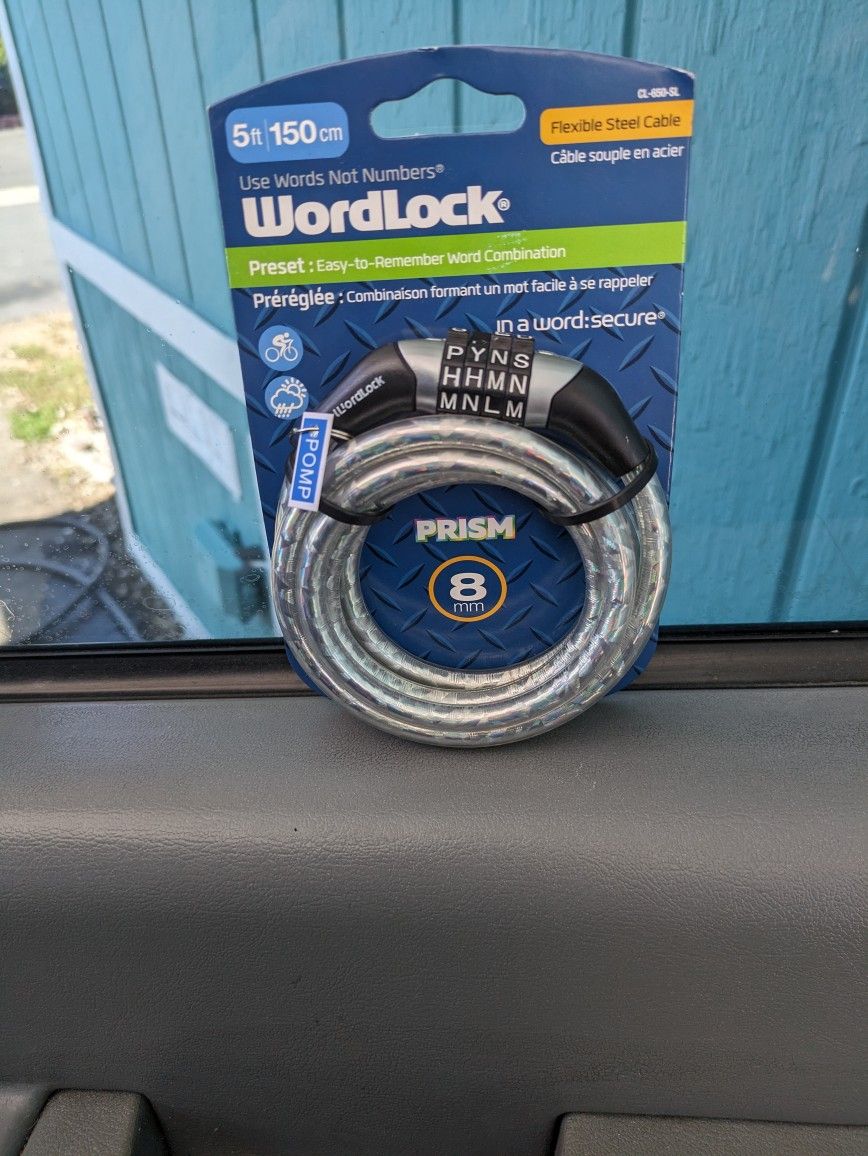 5 Ft. Word Lock