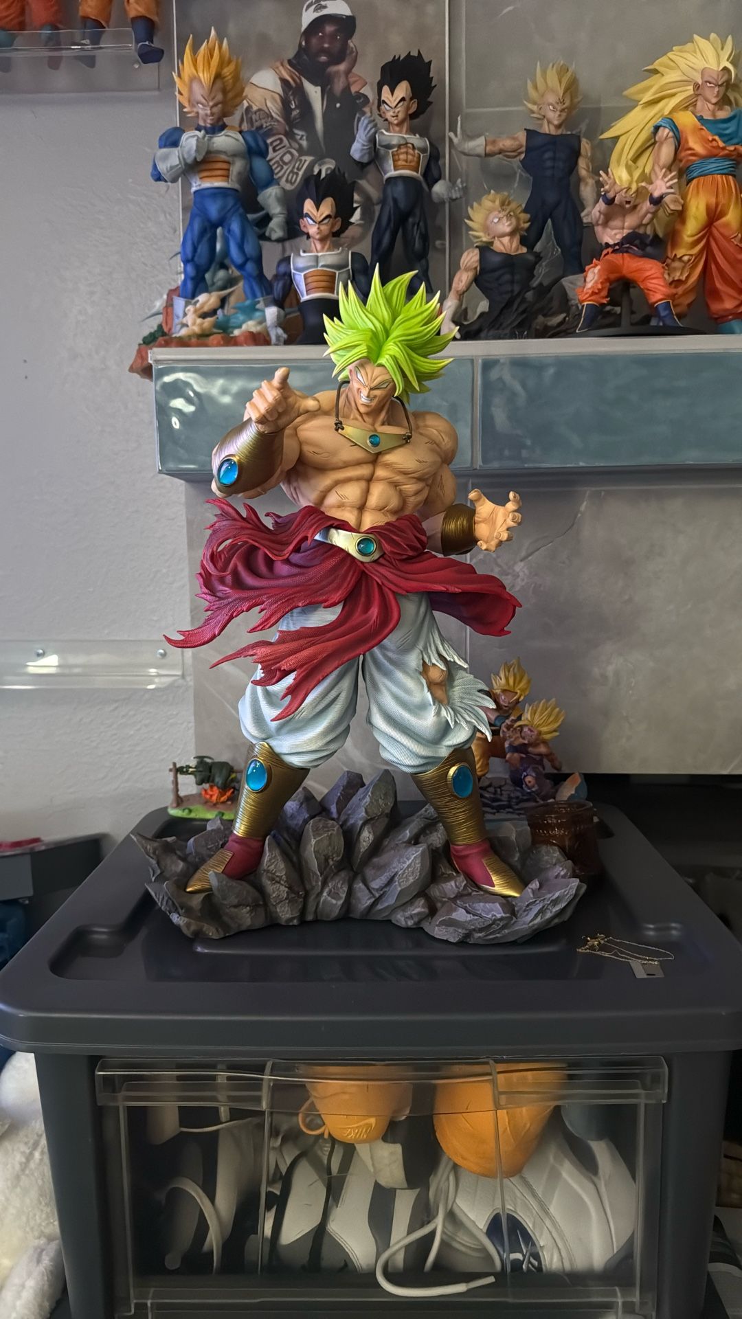 Dragón ball Broly Resin Statue