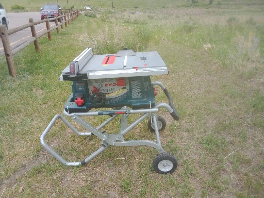 Bosch 10in. Worksite Table Saw with Gravity-Rise