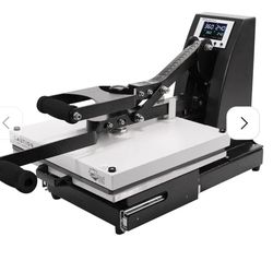 HPN Signature Series 15" x 15" Slide-Out Clamshell Heat Press like new.