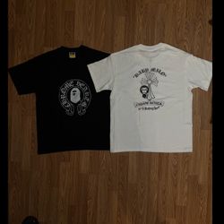 Chrome Hearts Bape TShirts