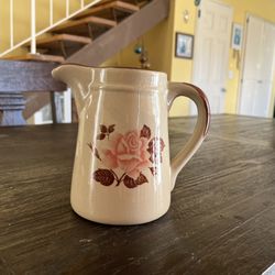 stoneware pitcher