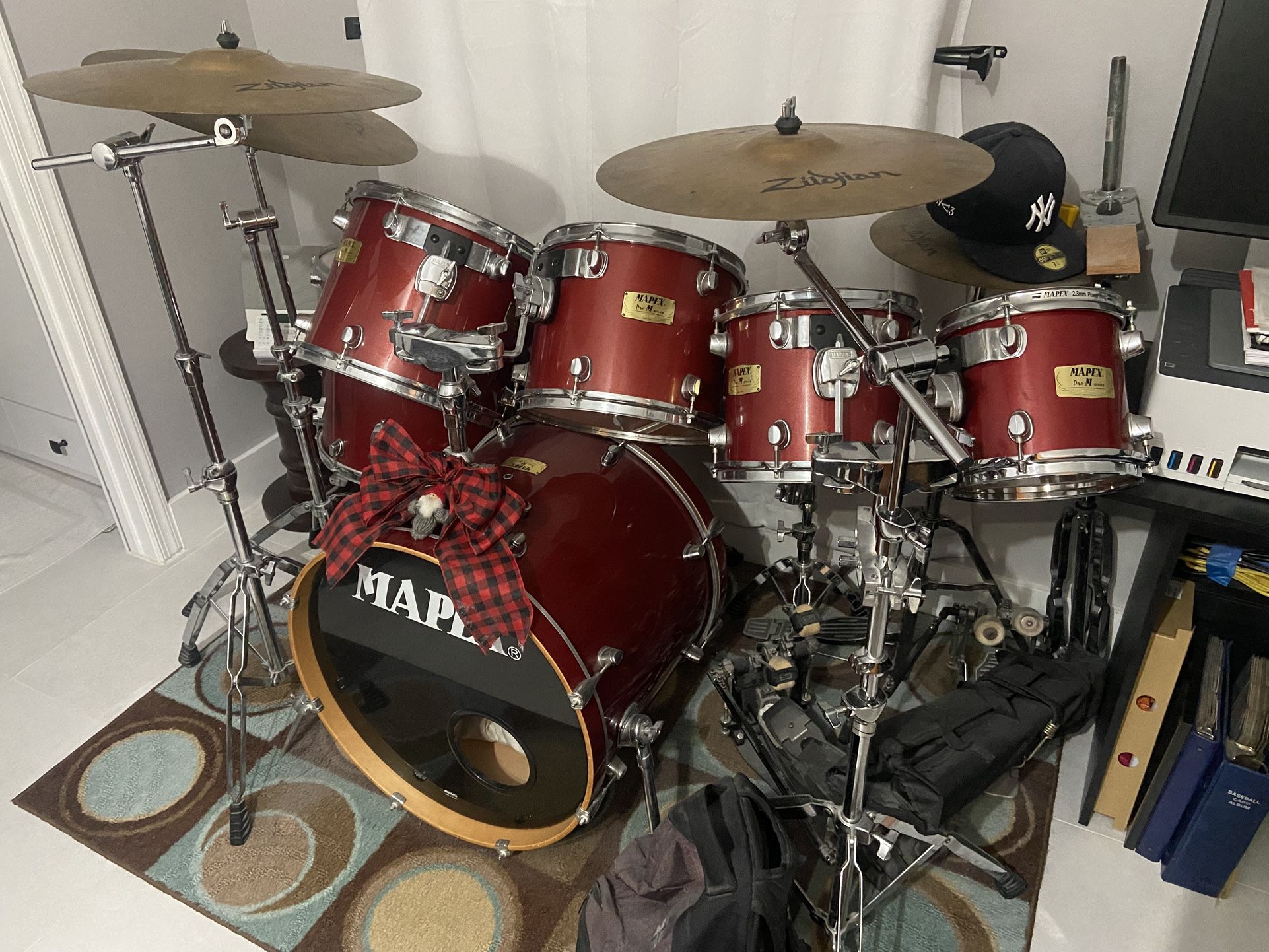 Mapex Drum kit V-series 7 Piece Shell Set Only