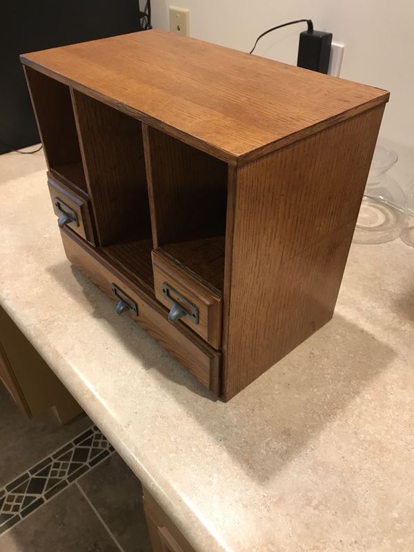 Custom Made Oak Wood Drawer Organizer Desk Crafts Etc Arts Custom Made Oak Wood Drawer Organizer Desk Crafts Etc Arts In Union Ky Offerup
