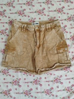 Fashion Nova Denim Cargo Shorts