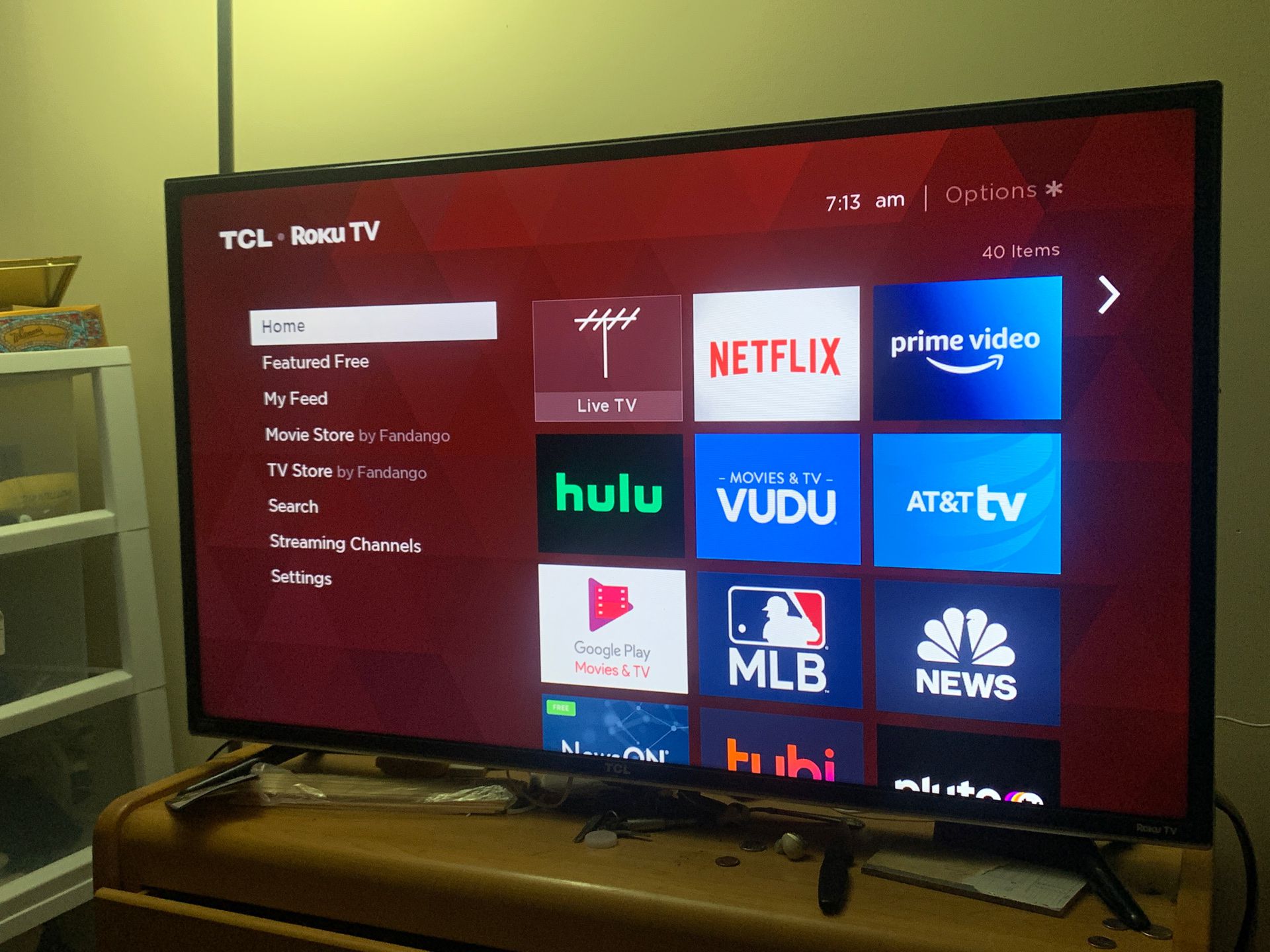 TCL 40inch 1080p model number 40fs3800