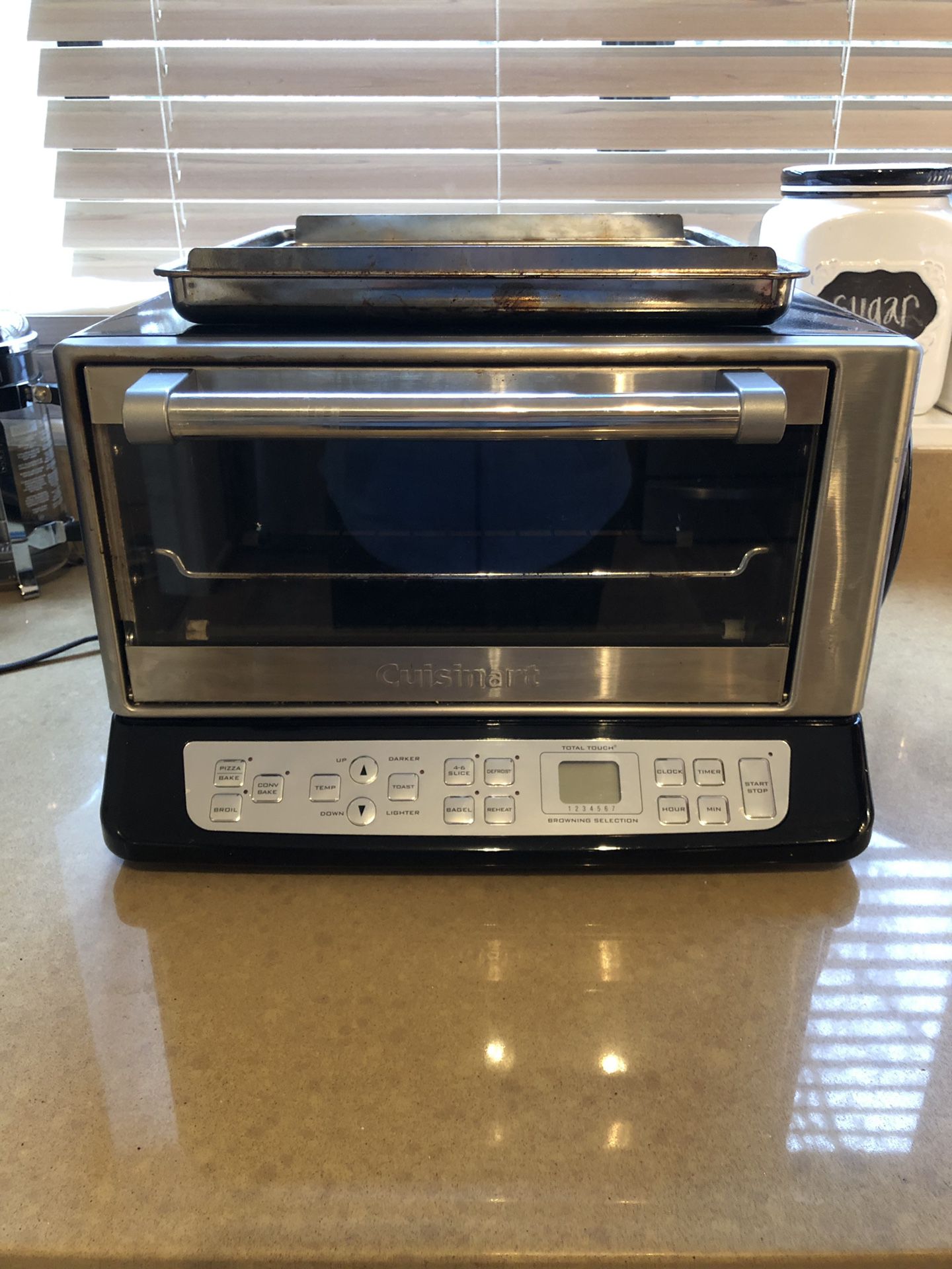 Cuisinart convection toaster oven.
