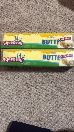 Squeeezy Salted Butter Slime 14oz – 2 Pack