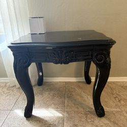 Black End Table