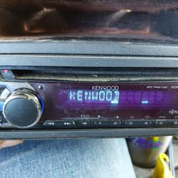 STEREO KENWOOD CD AUX USB GOOD CONDICIÓN ABLO ESPAÑOL 