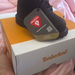 Black Baby Timberlands Size 4c