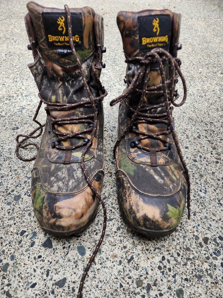 Browning Boots Size 14 W
