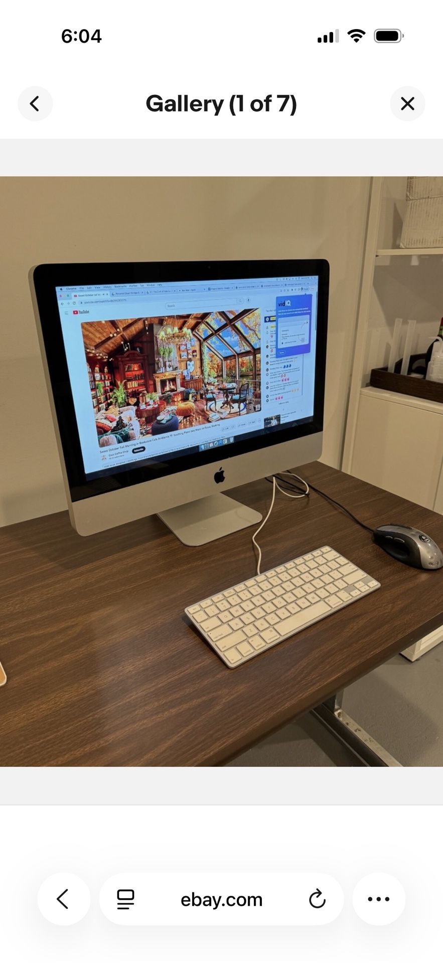 Apple Mac Computer With Keyboard