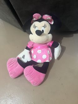 Giant Minnie Mouse Plush As Is