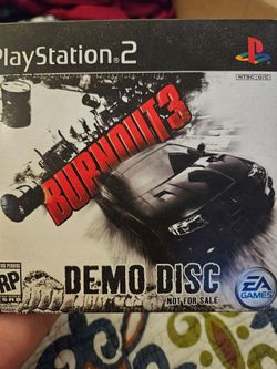 Burnout 3 Demo Disc for the PS2