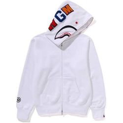 White Bape zip up 
