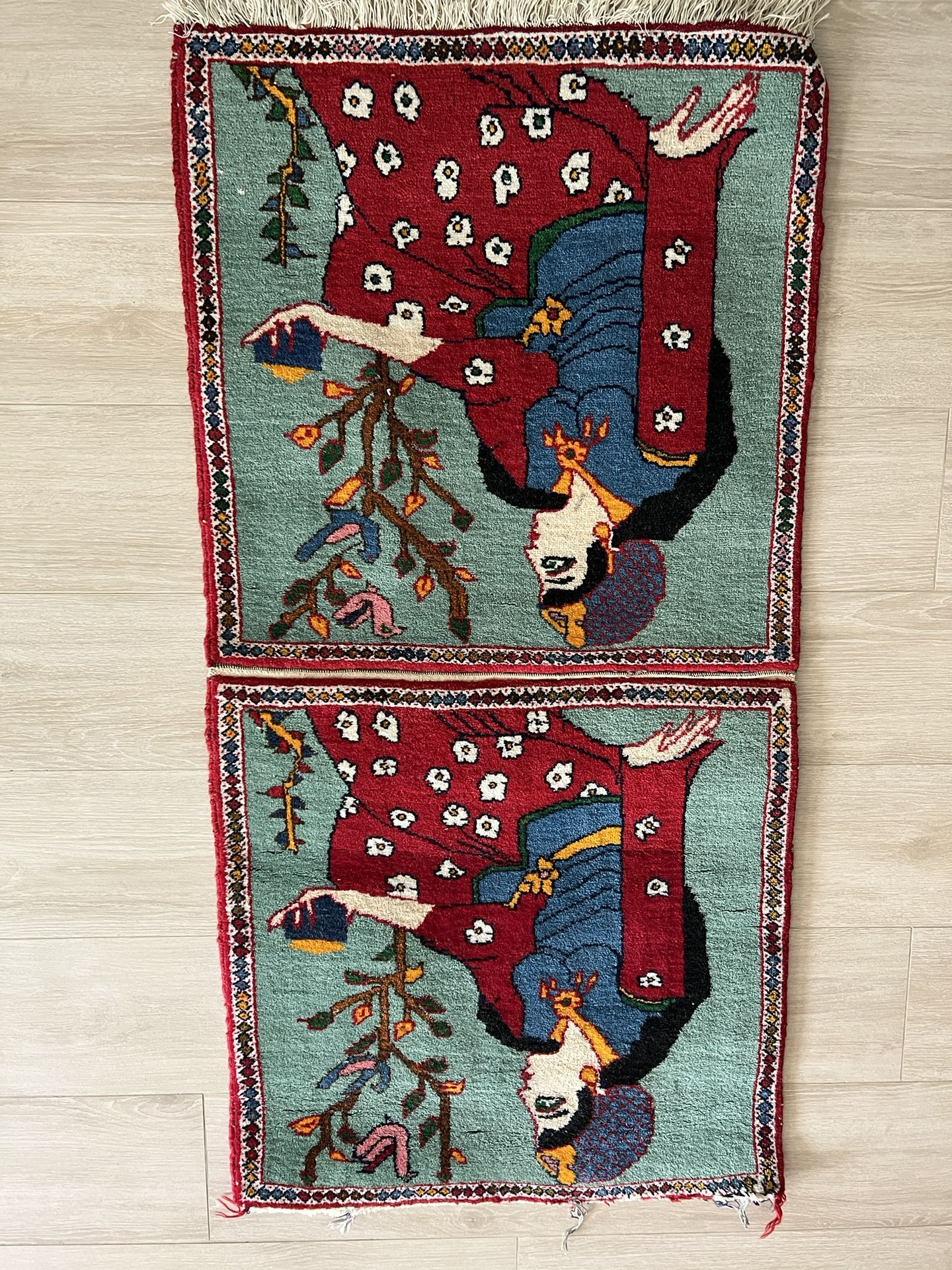 Hand Knotted Wool Persian Rug