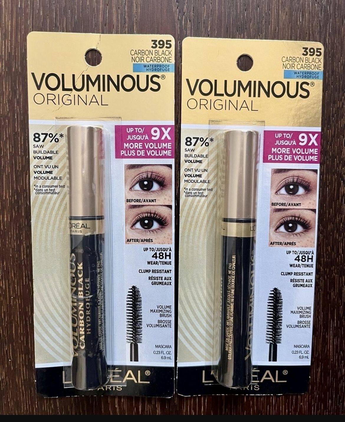 L’Oréal Voluminous Mascara Carbon Black #395 Waterproof X2