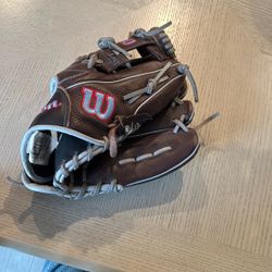 A-100 baseball give 11.75 WILSON