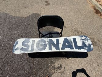 Signal All-Mountain Snowboard + Union Flite Pro Bindings