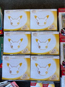 pokemon 30th celebration elite trainer box