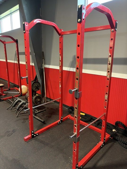 Old School 2x2 Power Rack