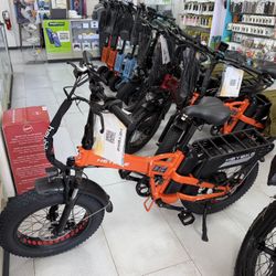 Heybike Mars 2.0 Electric Bicycle 28MPH! Finance For $50 Down Payment!!