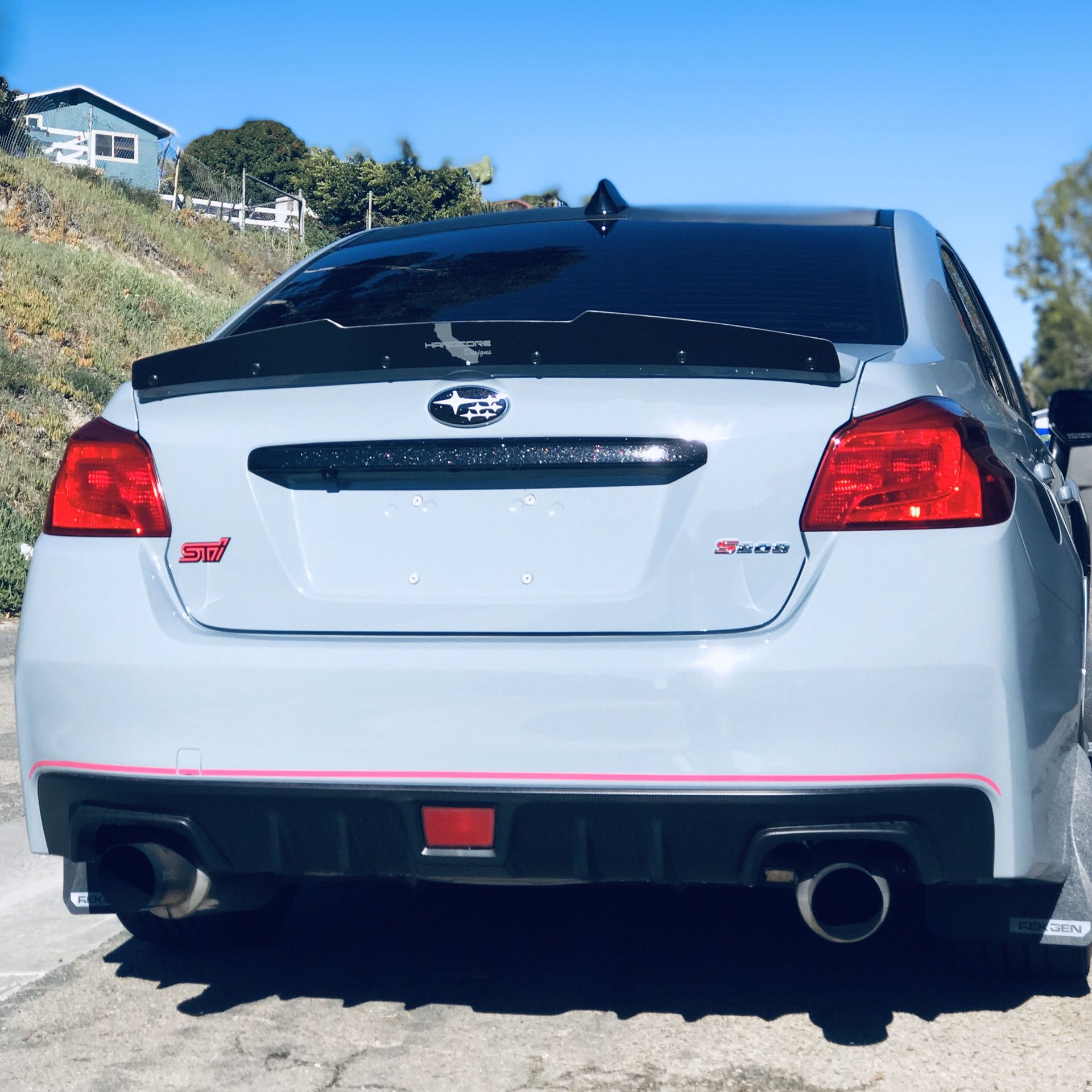 2015+ WRX STI TAIL LIGHTS RED VARIS JDM SUBISPEED