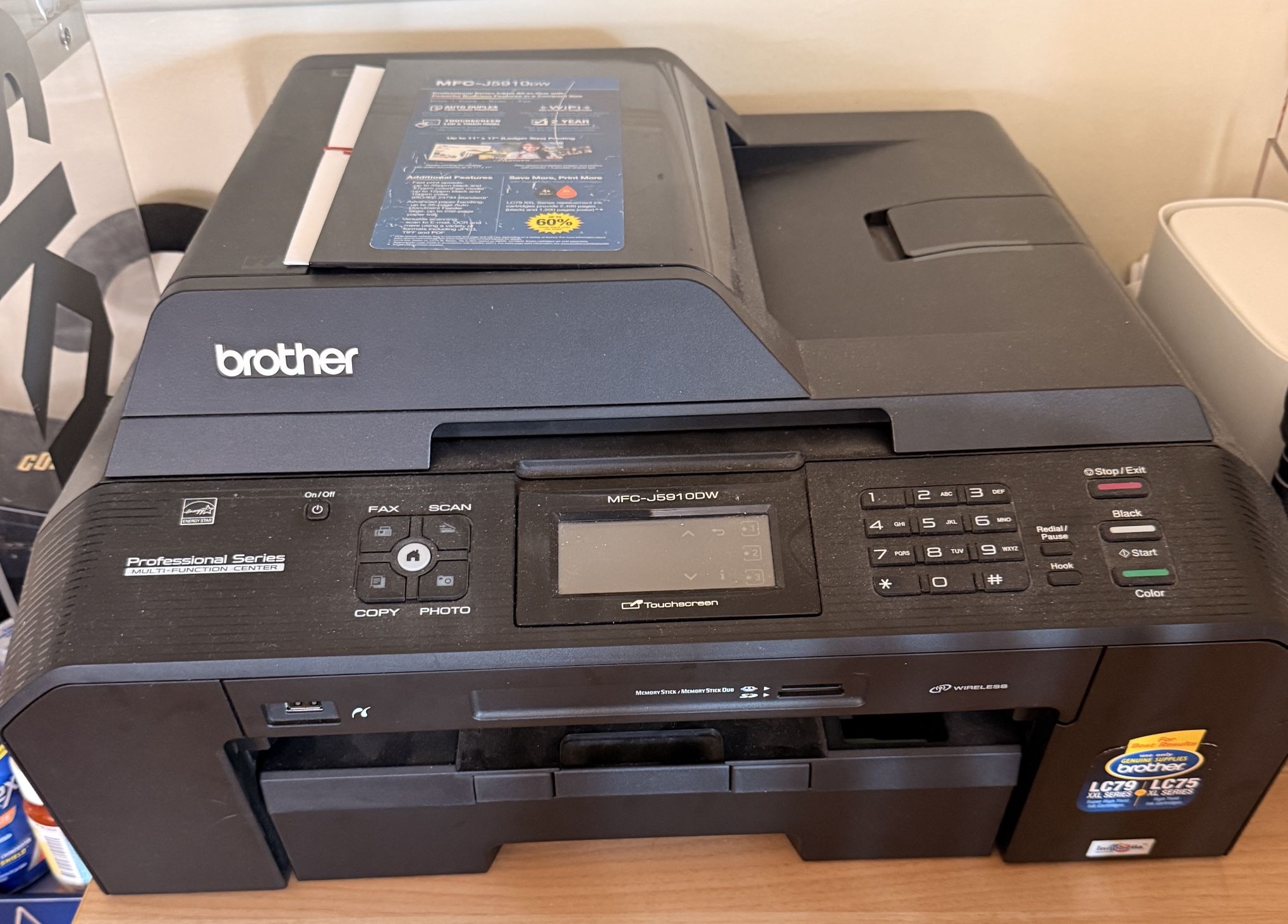 Brother Printer MFC- J5910DW