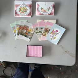 Lot of Invitation and Sympathy Cards