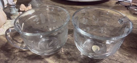 Princess house, cappuccino mugs
