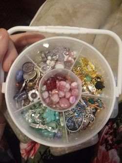 Carousel full of specialty beads