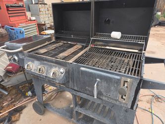 Bbq propane/smoker