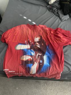 CIVIL REGIME RARE Iron Man Oversized Shirt Size Medium