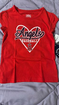 MLB Toddler Girls Shirt Size 3T Los Angeles Angels