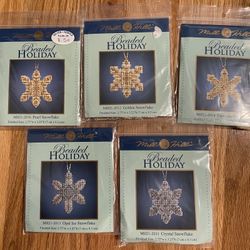 Mill Hill Snowflake Kits