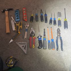 Klein Tools And Other Electrician Hand Tools