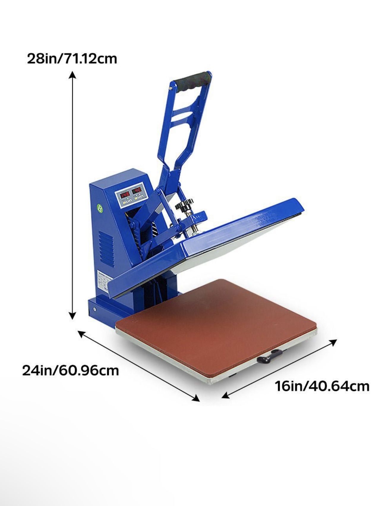 TRANSPRO 15X15 HEAT PRESS
