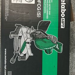 Metabo HPT, Compound Miter Saw 10" 225mm C 10FCG (S)