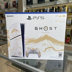 Limited Edition PS5 Console Ghost Of Yōtei + GOY Game Bundle 1TB PlayStation 5 Finance It Today No Credit Needed! $40 Down To Take It Home!
