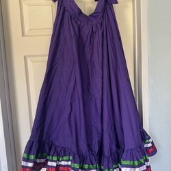 Falda Folklorica Adulto Size M
